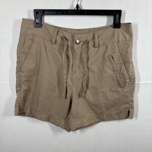 Magellan Outdoors Womens Tan‎ Hiking Shorts Casual Activewear Size Small
